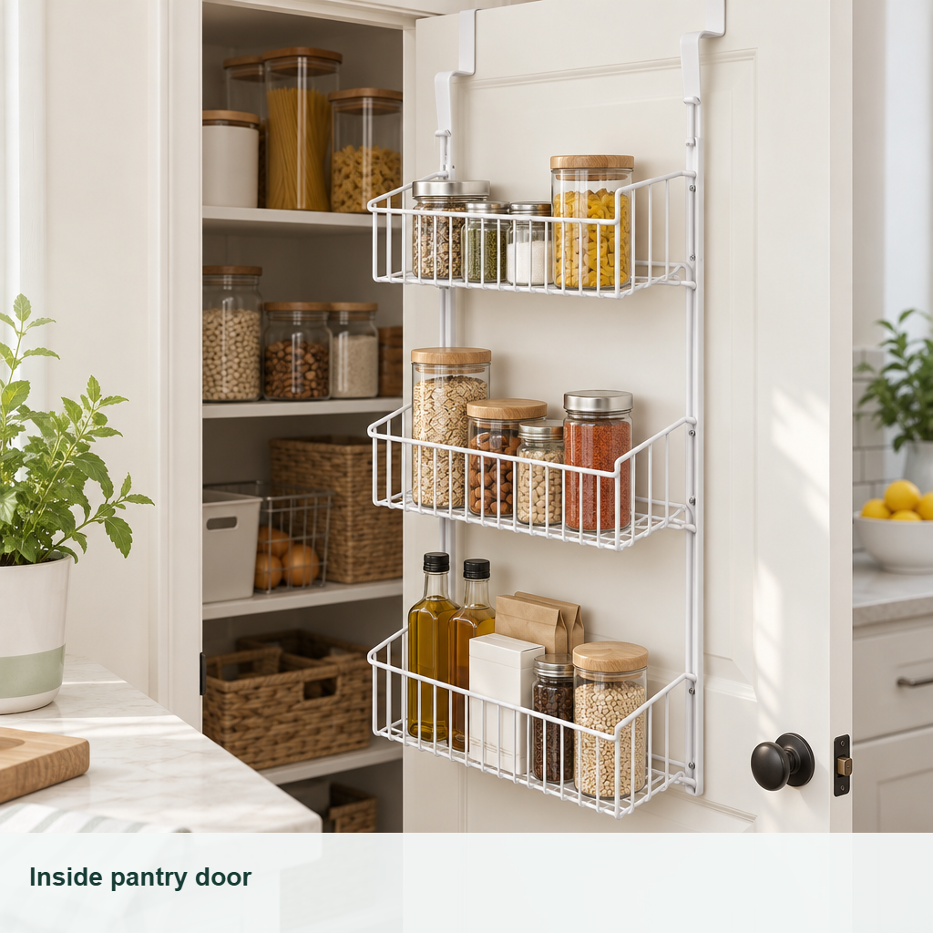 LKLKJM® Over-the-Door Pantry Rack — shoppilot-85d56ecb-82cf-4f5f-b8d7-a3eb05eccc36 — 3