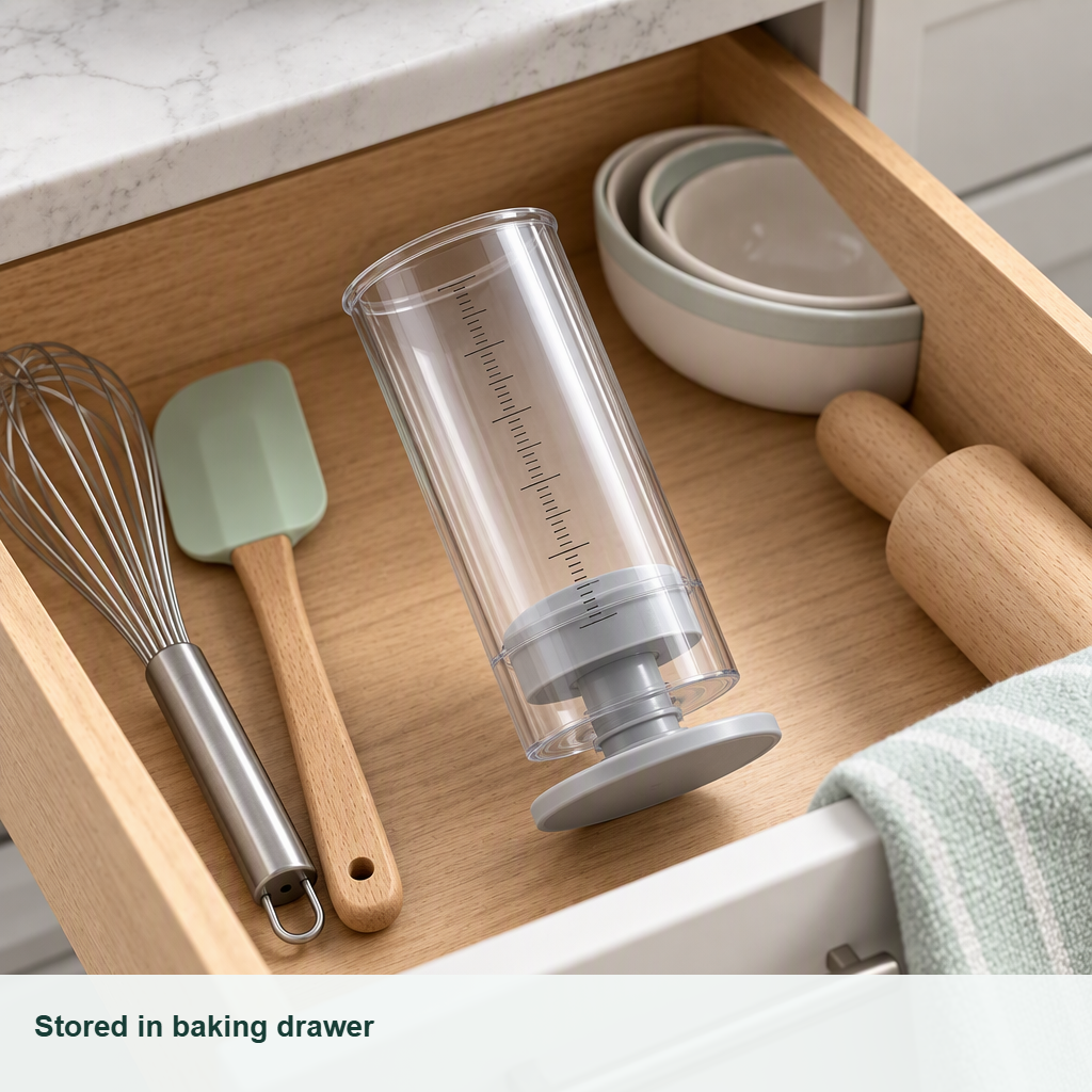 LKLKJM® Adjustable Measuring Cup with Sliding Base — shoppilot-6c7844bb-b839-46d9-a240-6172e627c485 — 3