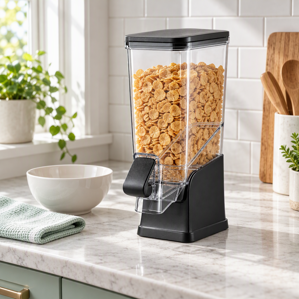LKLKJM® Gravity-Fed Cereal Dispenser — shoppilot-a3bfcaeb-e1ef-491d-a6a7-afe6dbff844e — 3