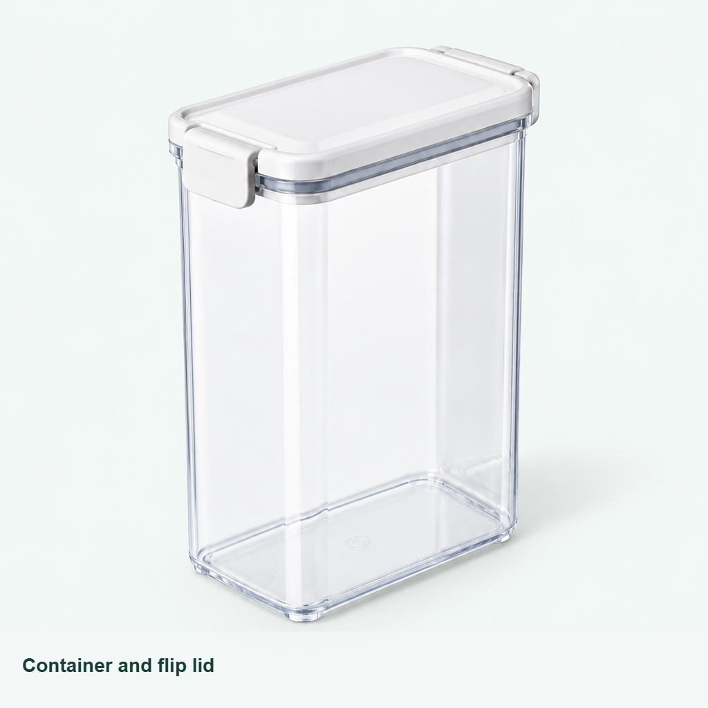 LKLKJM® Airtight Stackable Cereal Container — shoppilot-0f622bc7-081b-414d-9e4e-ea11c51d6ca1 — 5