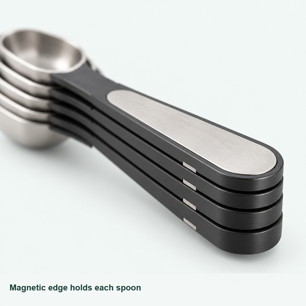 LKLKJM® Magnetic Measuring Spoon Set — shoppilot-efa44aee-aabc-4660-938f-425fae4042dd — 2